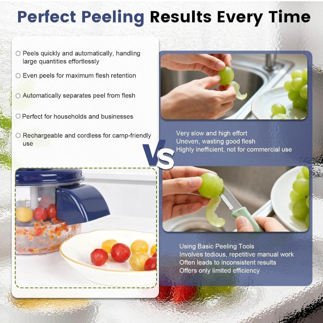 Rechargeable Fruit Vegetable Peeling Machine