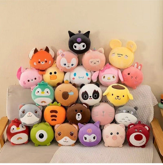 2 in 1 Cute Travel Pillow With Eye Mask Set