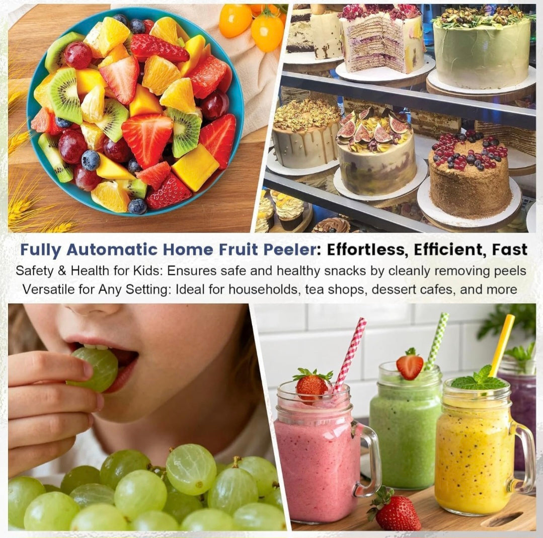 Rechargeable Fruit Vegetable Peeling Machine