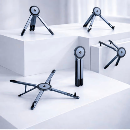 3-in-1 Adjustable Laptop Stand with MagSafe Phone Holder