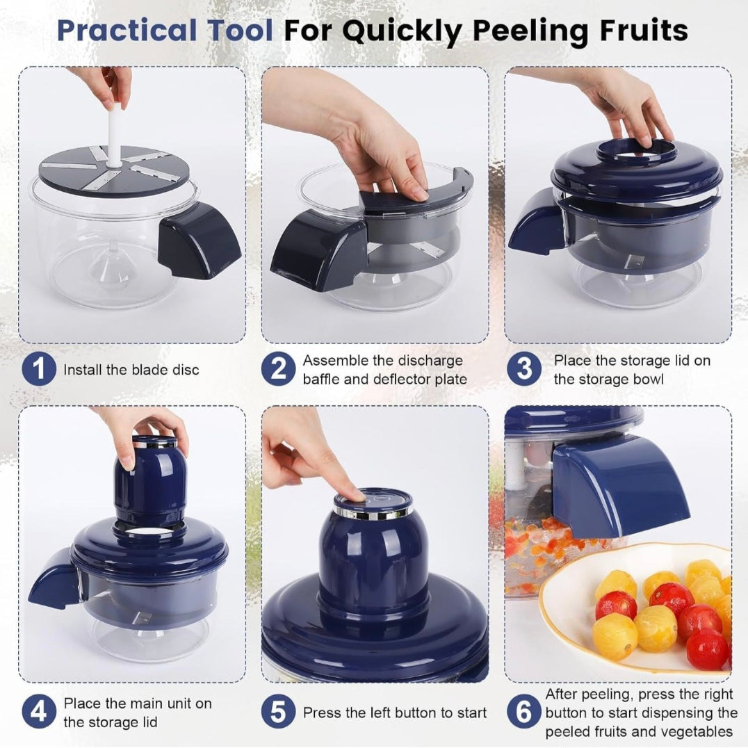 Rechargeable Fruit Vegetable Peeling Machine